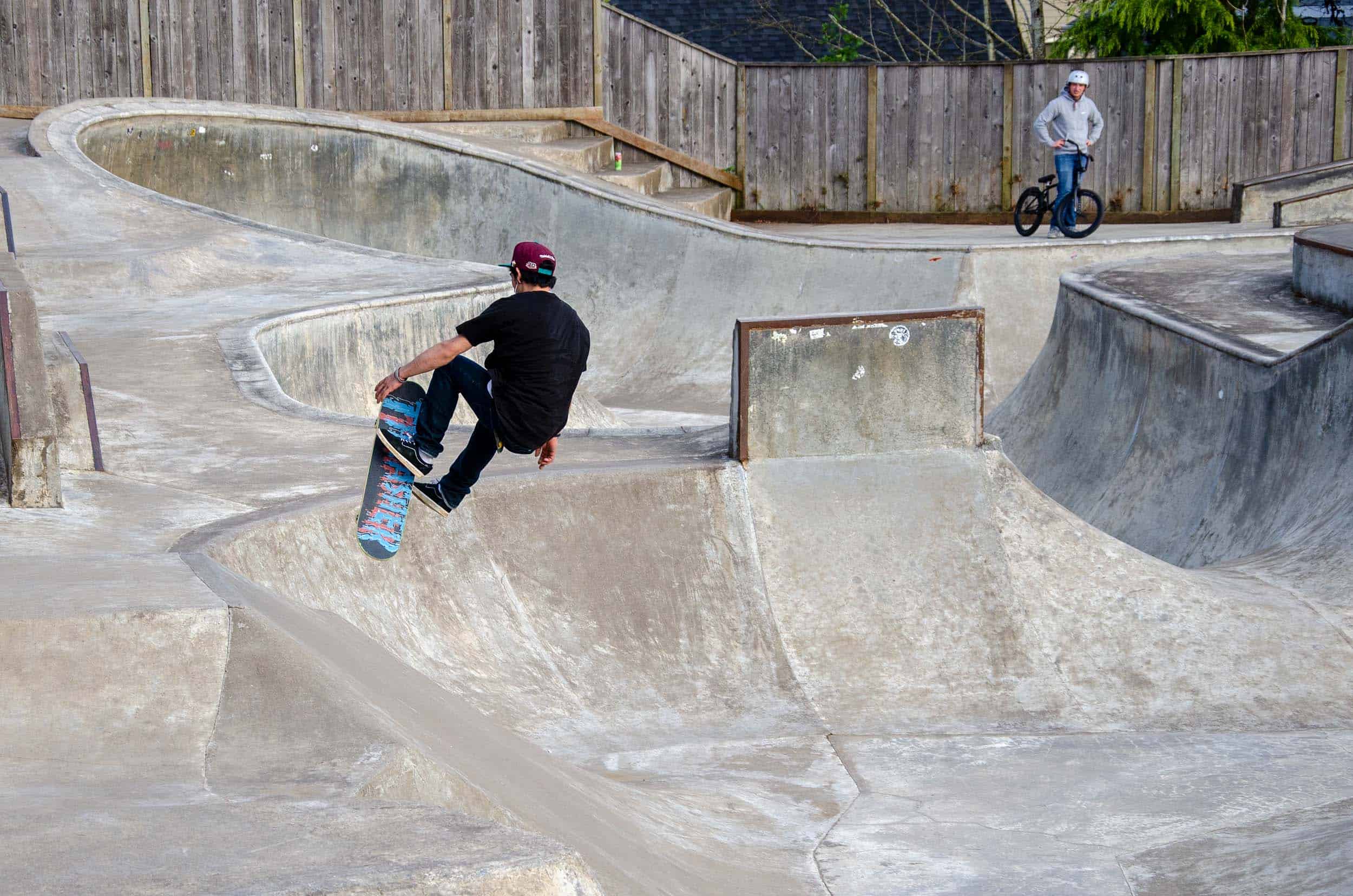 Skateboard Park in Parker Crest West Linn skate park in Parker Creast