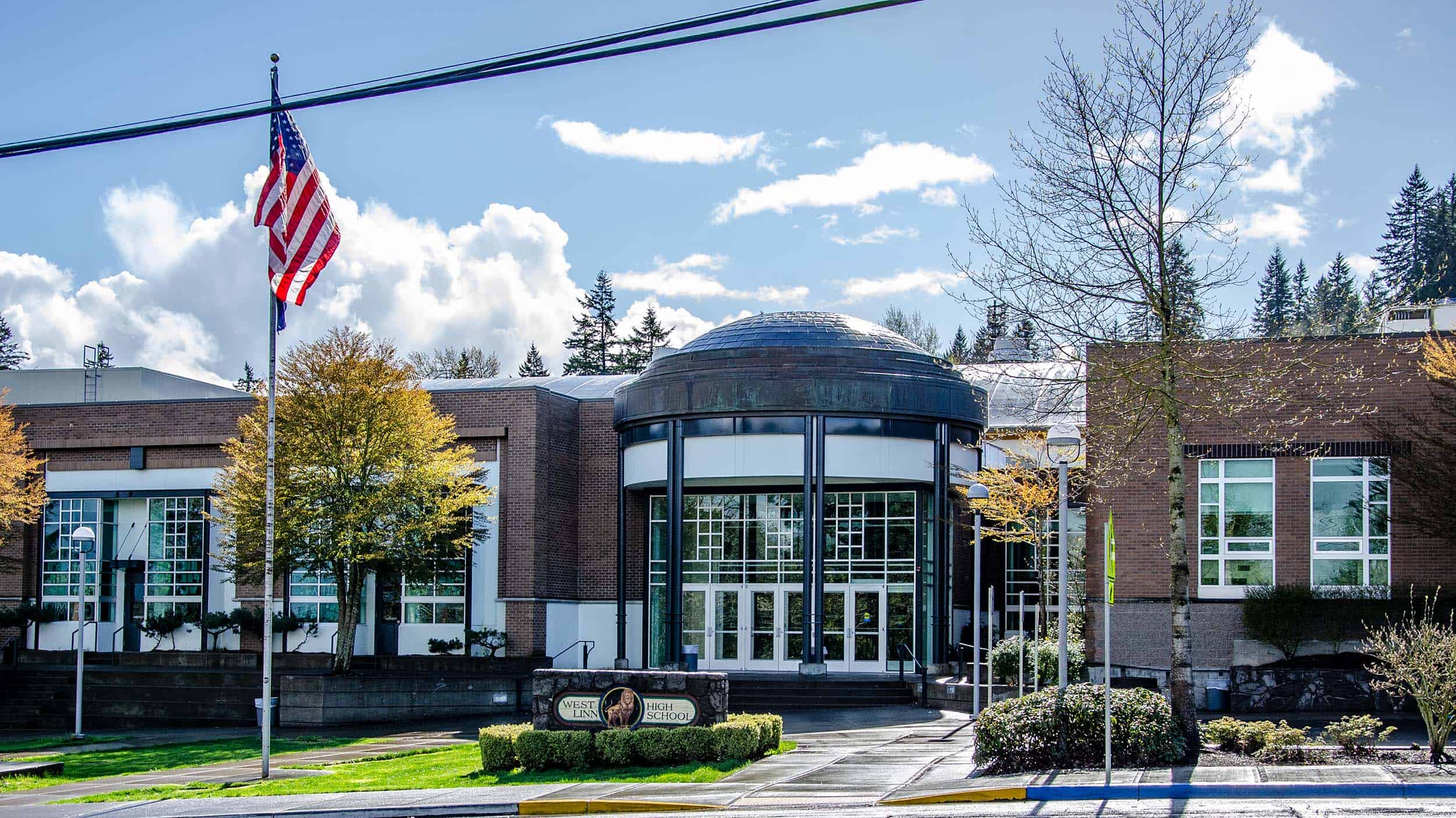 West Linn High School West Linn High School in the Fall