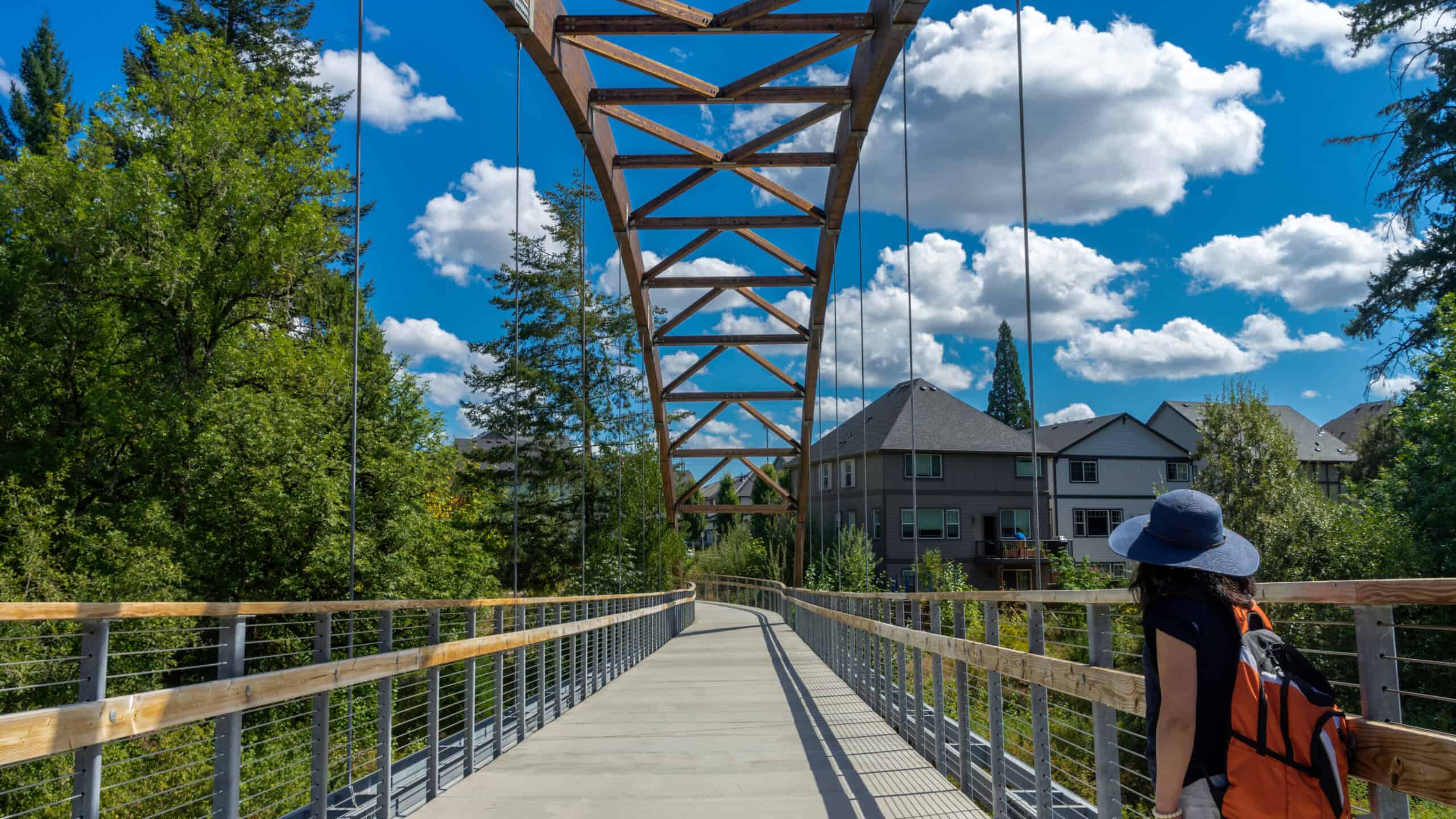 Orenco Woods Nature Park, Hillsboro, Oregon Hillsboro Bridge scaled