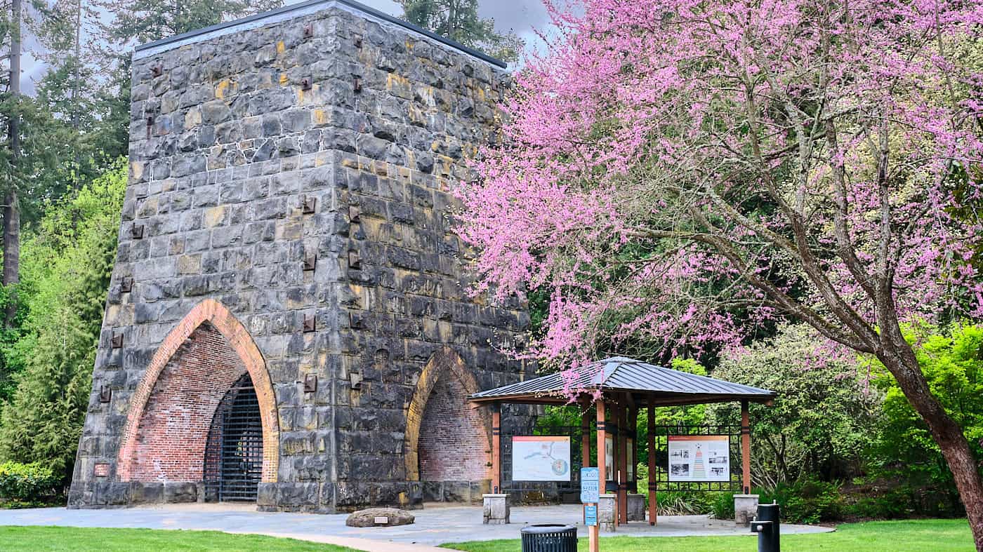 Foothills Park Lake Oswego Iron Furnace George Rodgers Park Lake Oswego