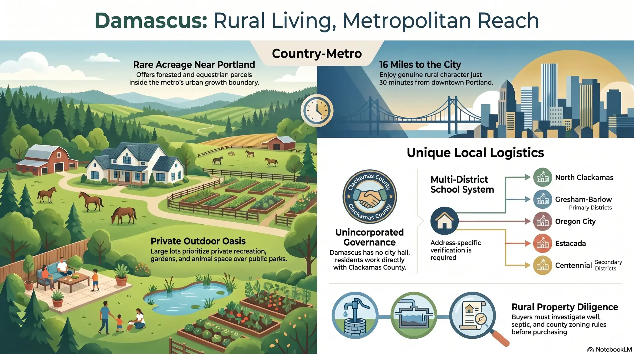 Damascus Rural Metropolitan Lifestyle Guide