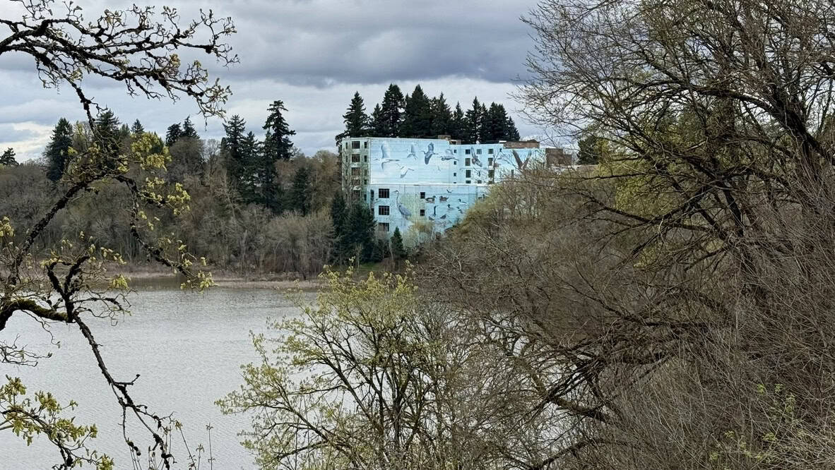 Portland Memorial Mausoleum Mural